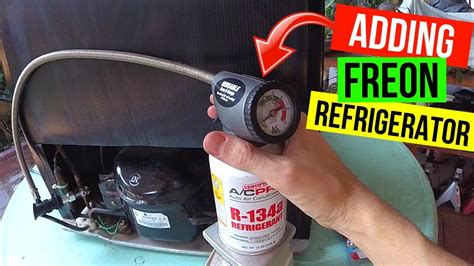 adding freon to fridge|How to Add R134a to a Refrigerator: A Step